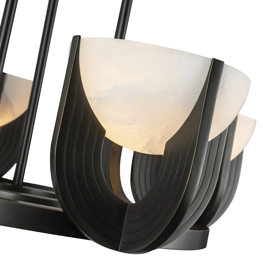 Alora Lighting Colette 23" Wide LED Ring Chandelier - Image 2