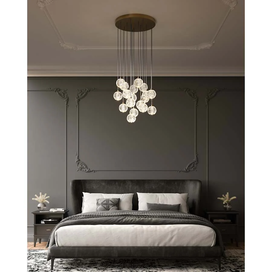 Alora Lighting Marni 21" Wide LED Multi Light Pendant - Image 2