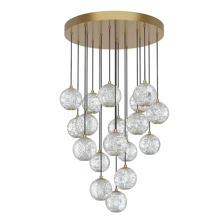 Alora Lighting Marni 21" Wide LED Multi Light Pendant - Image 1
