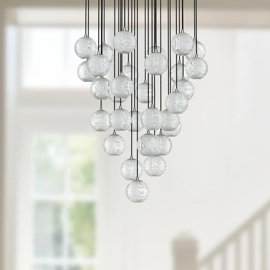 Alora Lighting Marni 36" Wide Waterfall Chandelier - Image 3