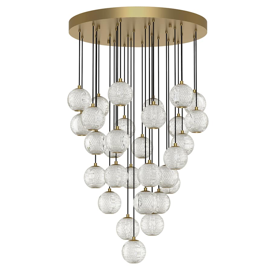 Alora Lighting Marni 36" Wide Waterfall Chandelier - Image 1