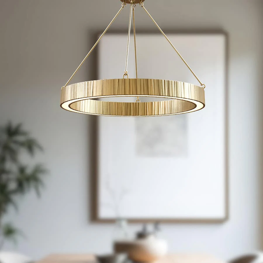 Alora Lighting Kensington 30" Wide LED Ring Chandelier - Image 2