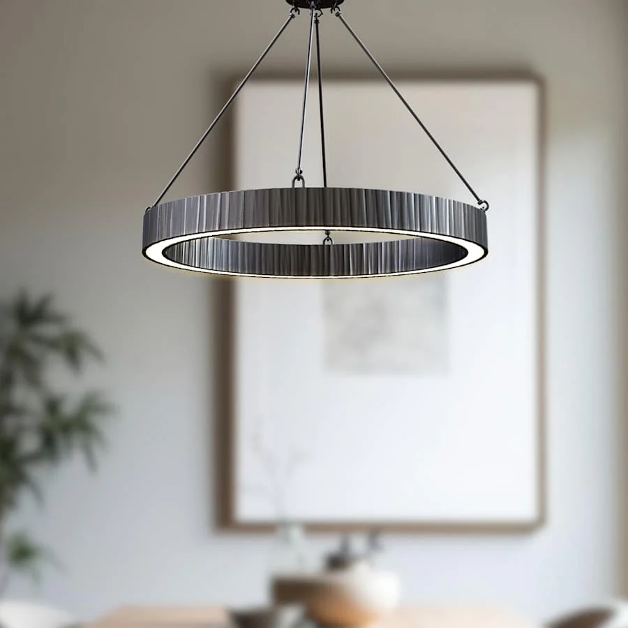 Alora Lighting Kensington 30" Wide LED Ring Chandelier - Image 3