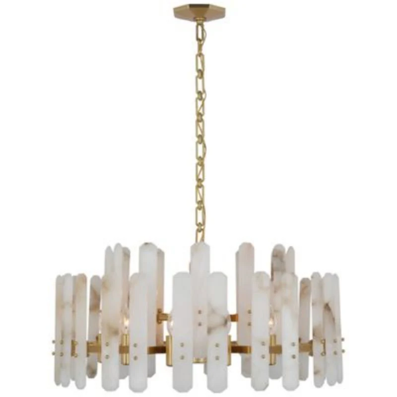 Alabaster Downtor Large Chandelier