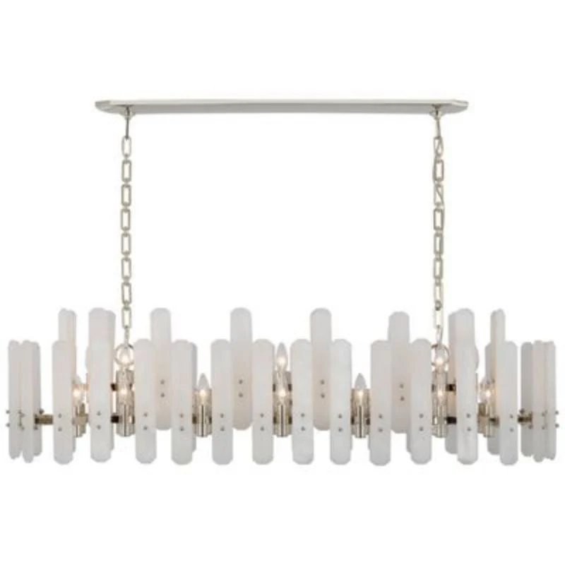 Alabaster Downtor Large Linear Chandelier - Image 2