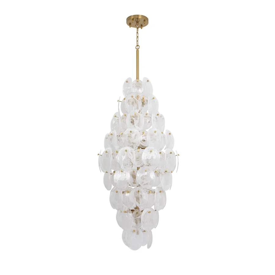 Artcraft Lighting Lily 15 Light 29" Wide Abstract Waterfall Chandelier - Image 2