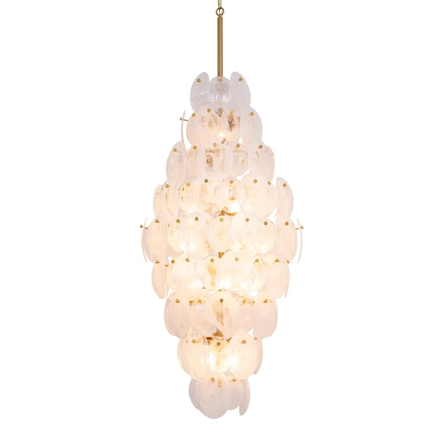 Artcraft Lighting Lily 15 Light 29" Wide Abstract Waterfall Chandelier - Image 1
