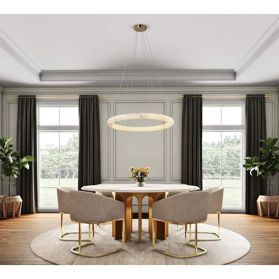 Artcraft Lighting Camila 35" Wide Ring Chandelier - Image 3