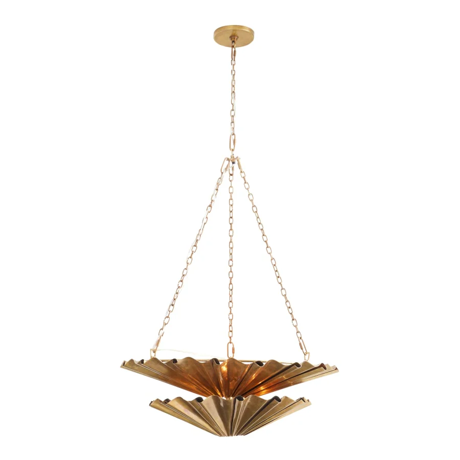 Arteriors Katya 9 Light 28" Wide Chandelier - Image 2