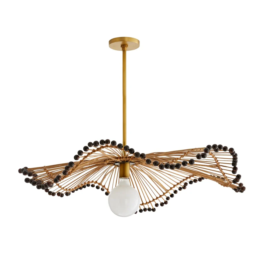 Arteriors Waverly 35" Wide Pendant - Image 1