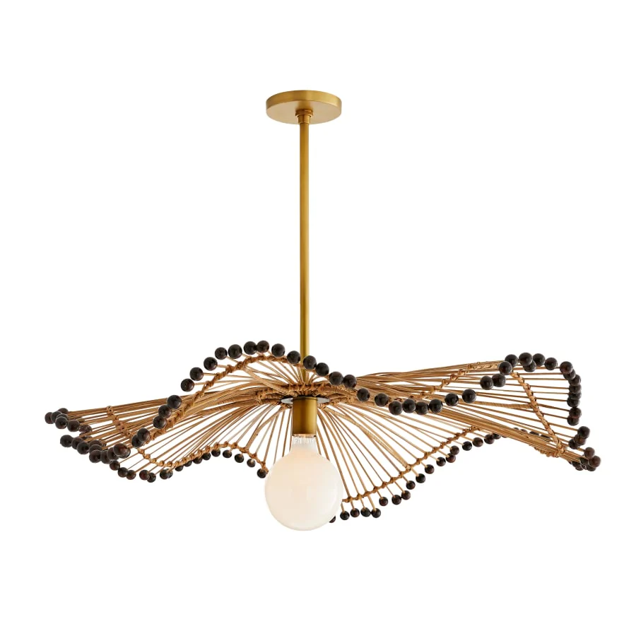 Arteriors Waverly 35" Wide Pendant - Image 2