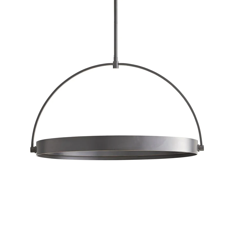 Arteriors Fisk 28" Wide LED Pendant - Image 1