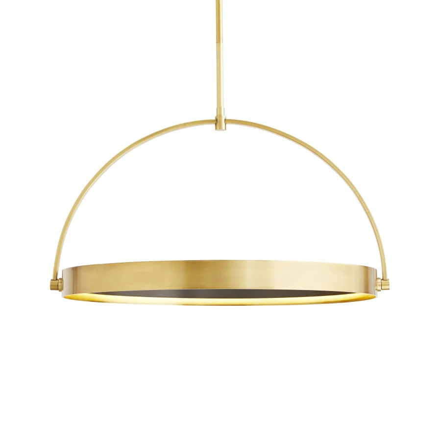 Arteriors Fisk 28" Wide LED Pendant - Image 3
