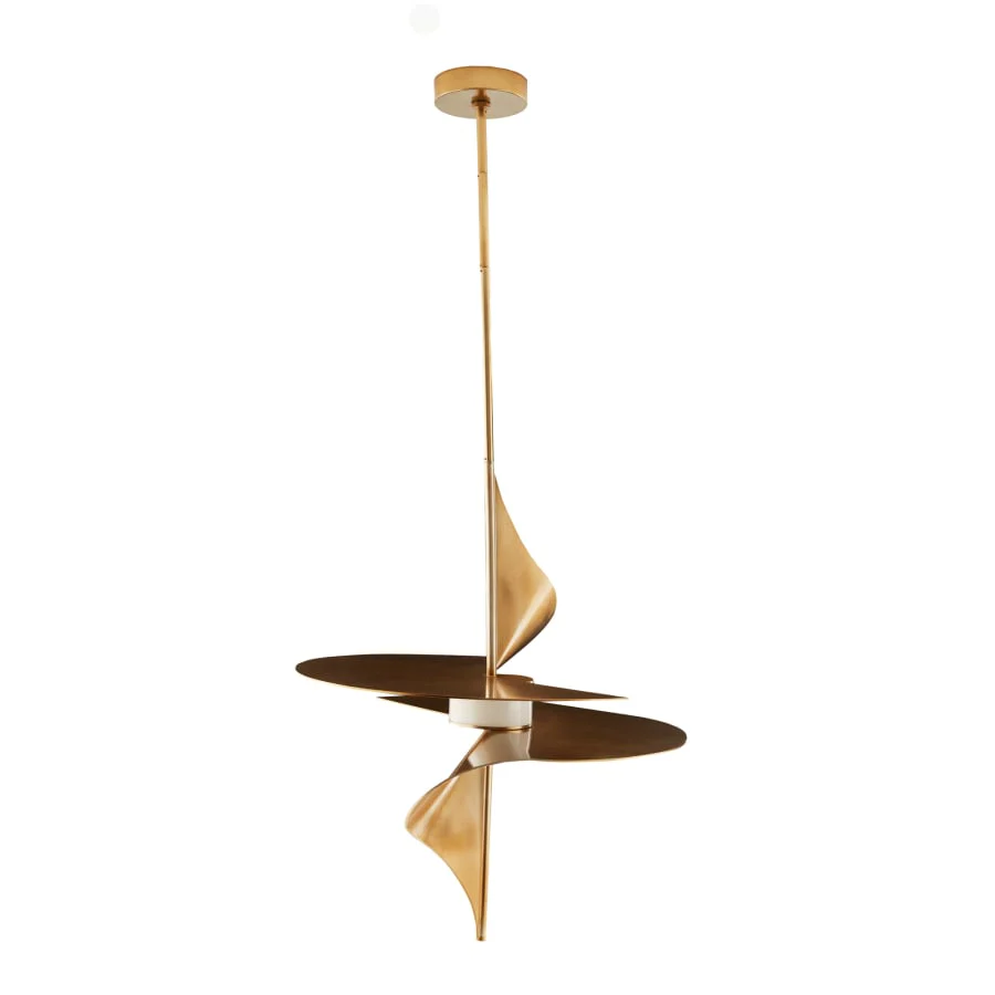 Arteriors Renly 24" Wide LED Commercial Abstract Pendant - Image 2