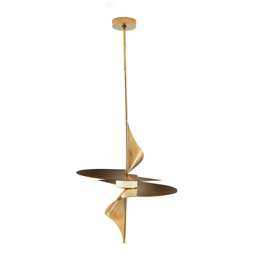 Arteriors Renly 24" Wide LED Commercial Abstract Pendant - Image 3