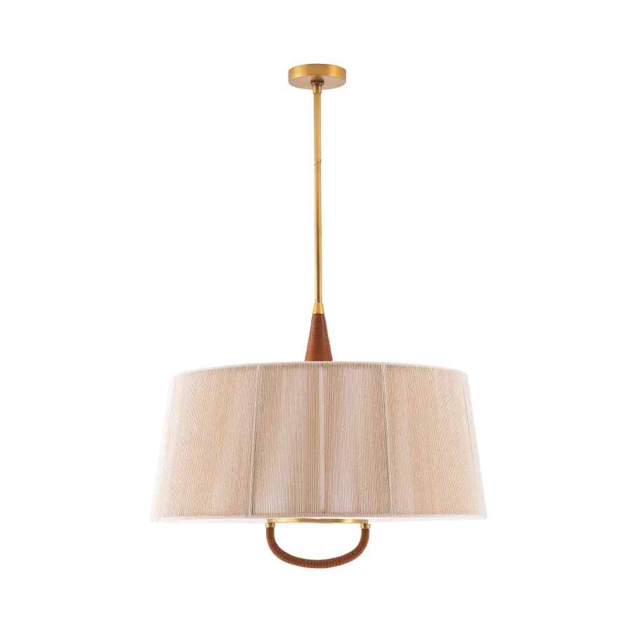 Arteriors Middlebury 6 Light 29" Wide Drum Chandelier - Image 2