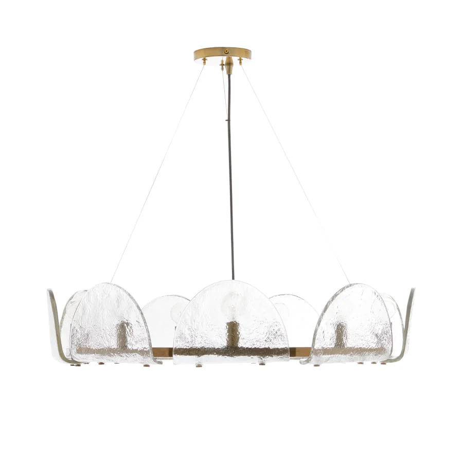 Arteriors Mendez 9 Light 29" Wide Ring Chandelier - Image 1