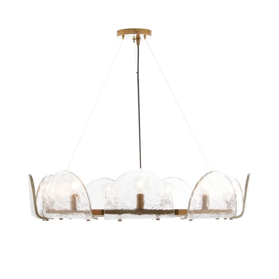 Arteriors Mendez 9 Light 29" Wide Ring Chandelier - Image 2