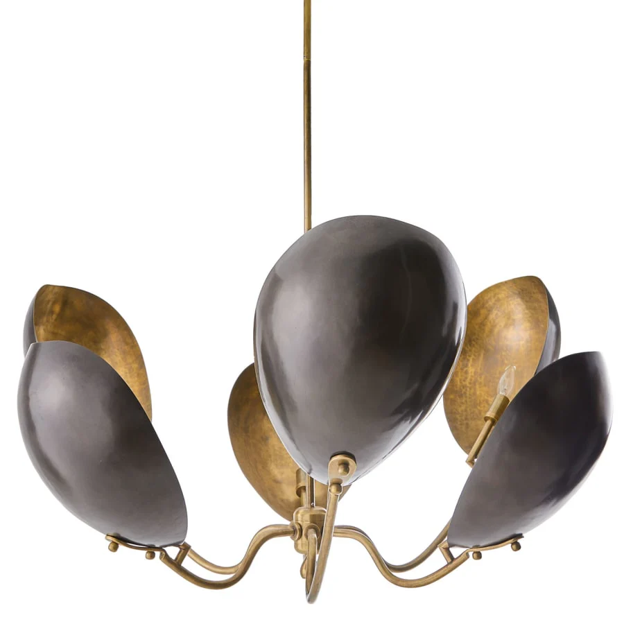 Arteriors Savo 6 Light 38" Wide Commercial Chandelier - Image 1