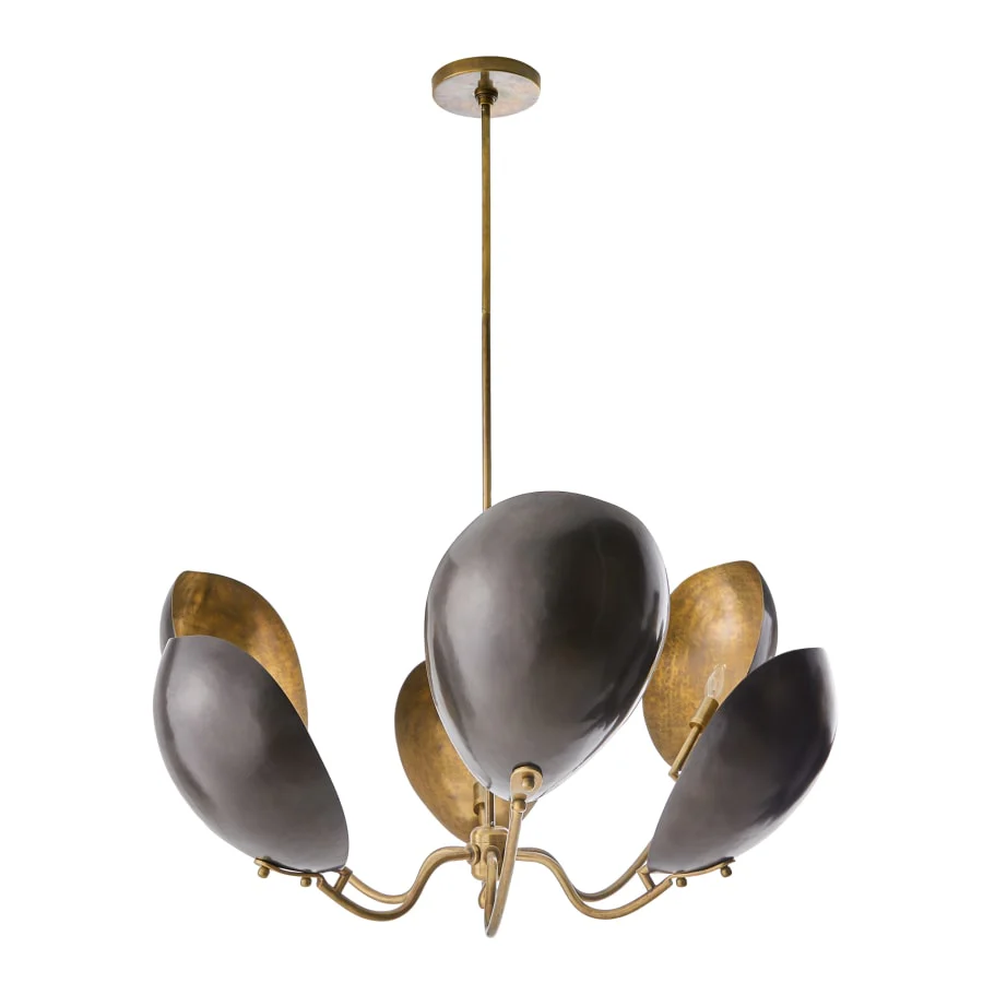 Arteriors Savo 6 Light 38" Wide Commercial Chandelier - Image 2