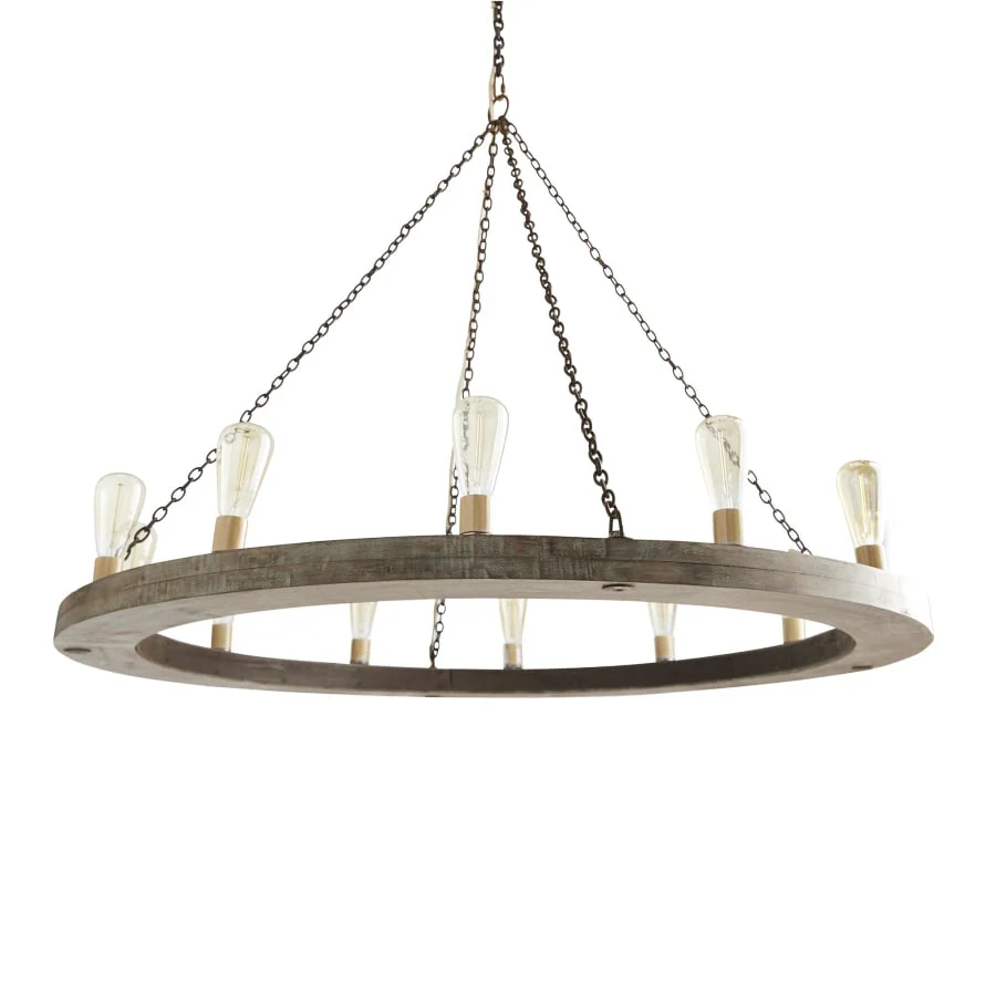 Arteriors Geoffrey 12 Light 48" Wide Ring Chandelier - Image 3