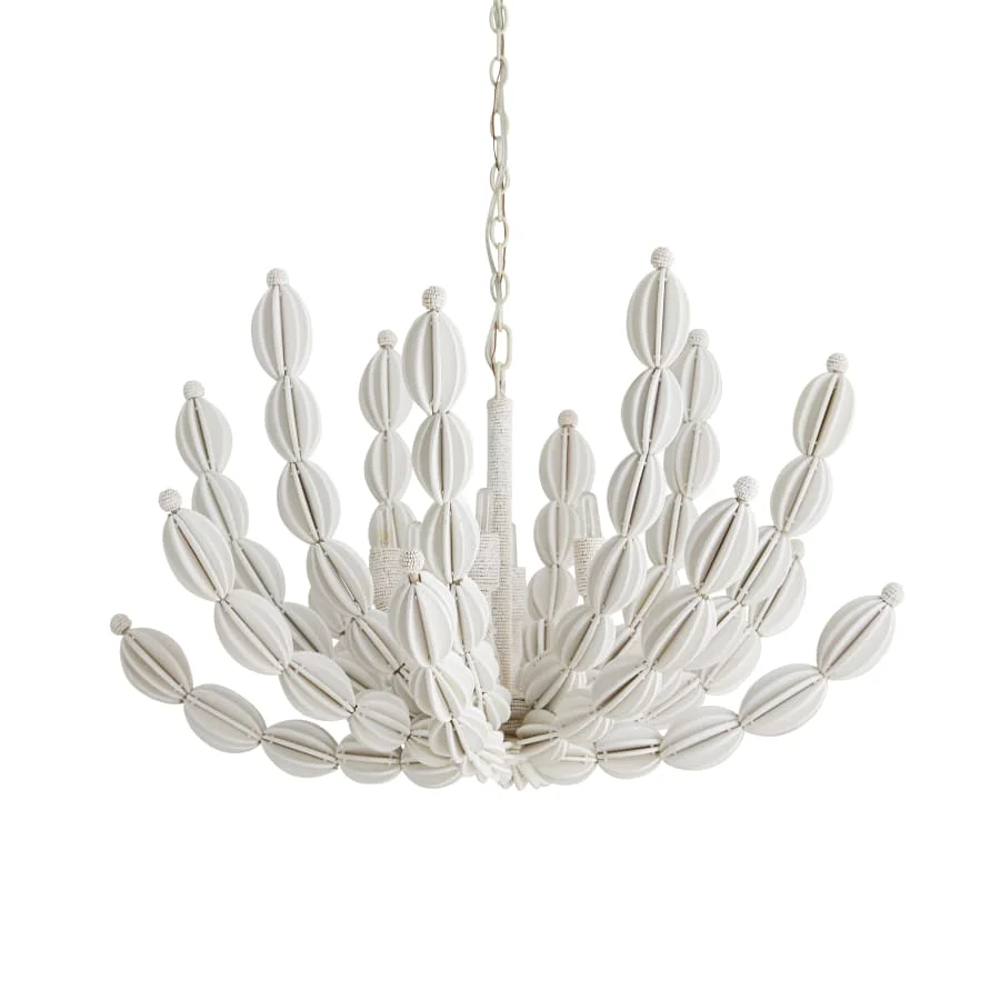Arteriors Indi 6 Light 34" Wide Chandelier - Image 1