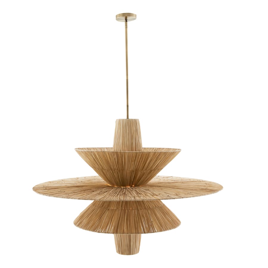Arteriors Shay 44" Wide Commercial Abstract Chandelier - Image 3