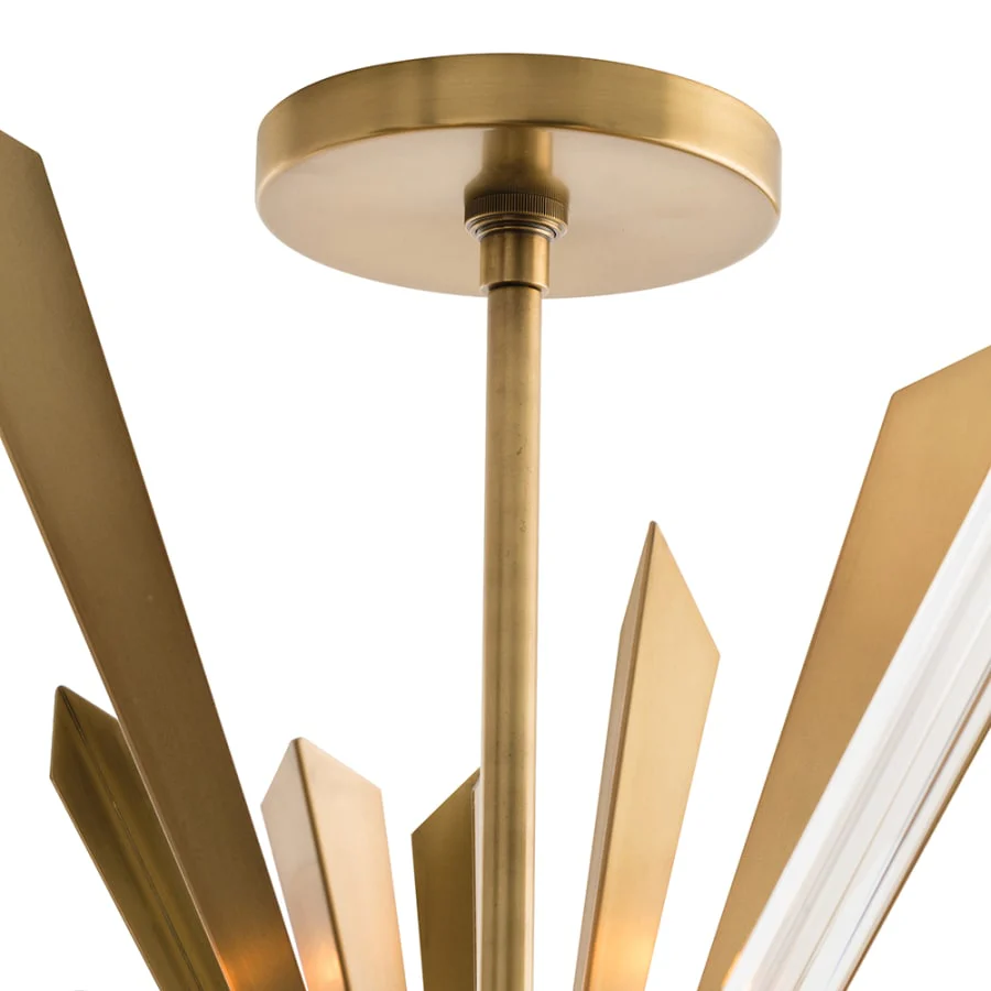 Arteriors Waldorf 23" Chandelier - Image 3