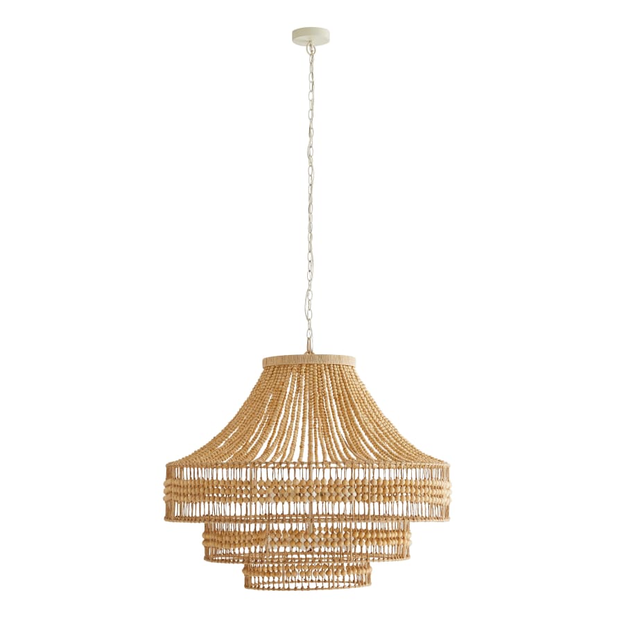 Arteriors Tulane 8 Light 35" Wide Beaded Chandelier - Image 3