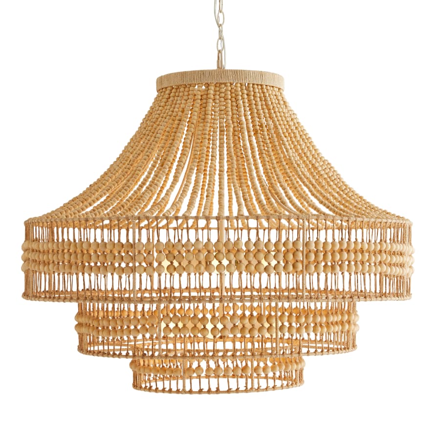 Arteriors Tulane 8 Light 35" Wide Beaded Chandelier - Image 2