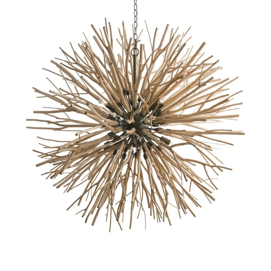 Arteriors Finch 8 Light 43" Wide Abstract Chandelier - Image 1
