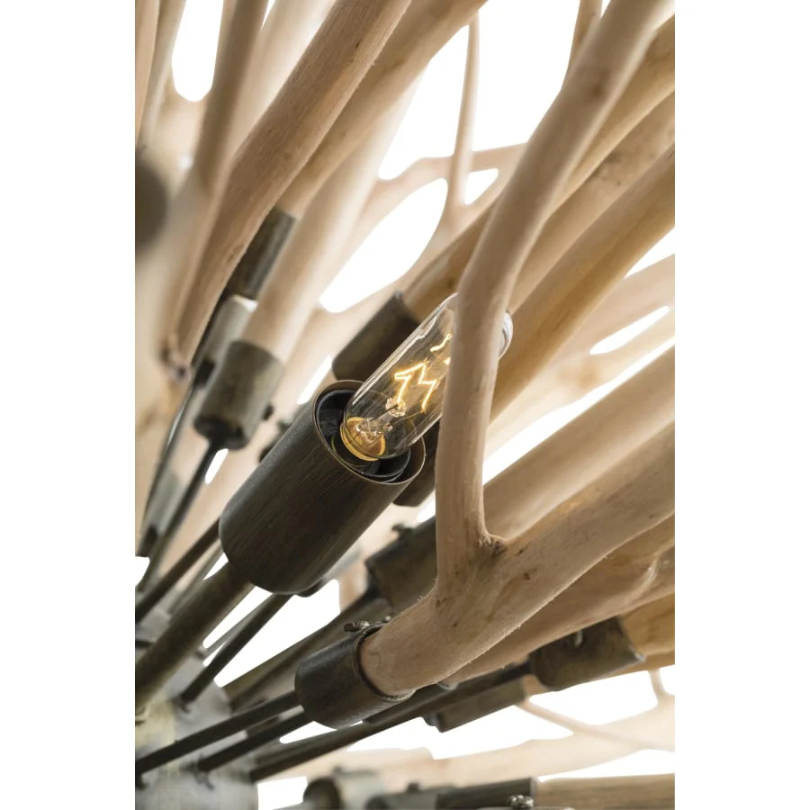 Arteriors Finch 8 Light 43" Wide Abstract Chandelier - Image 2