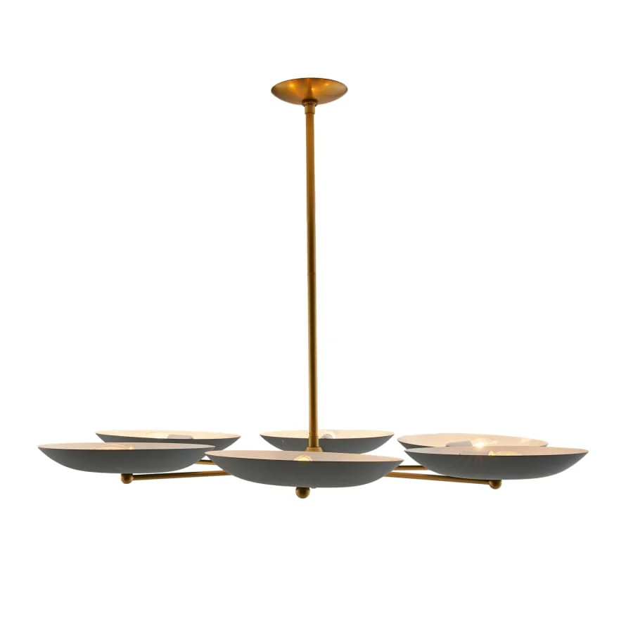 Arteriors Griffith 6 Light 40" Wide Commercial Chandelier - Image 2