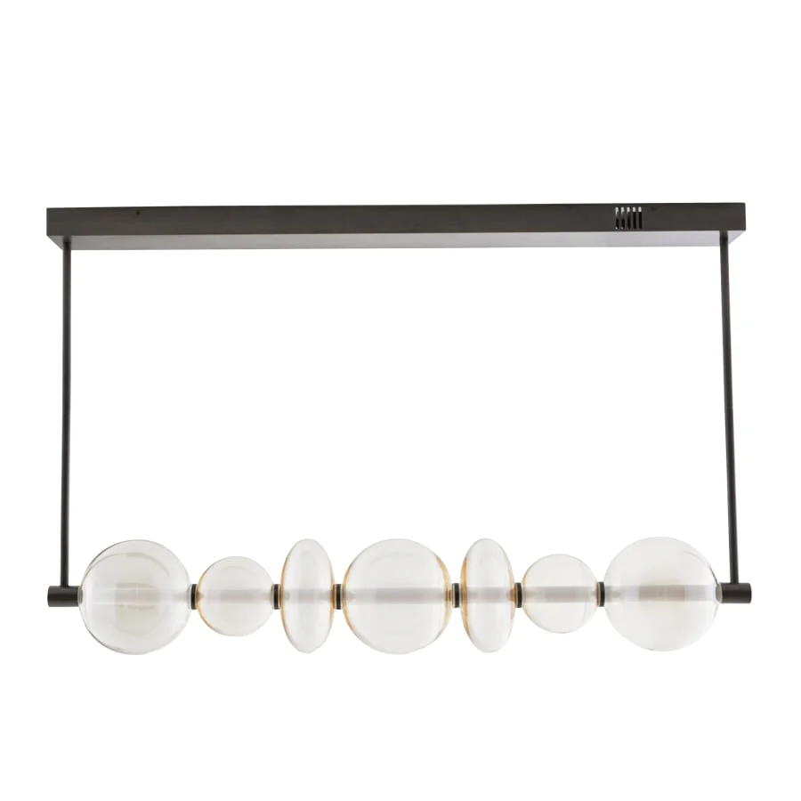 Arteriors Raphael 48" Wide LED Commercial Abstract Chandelier - Image 1