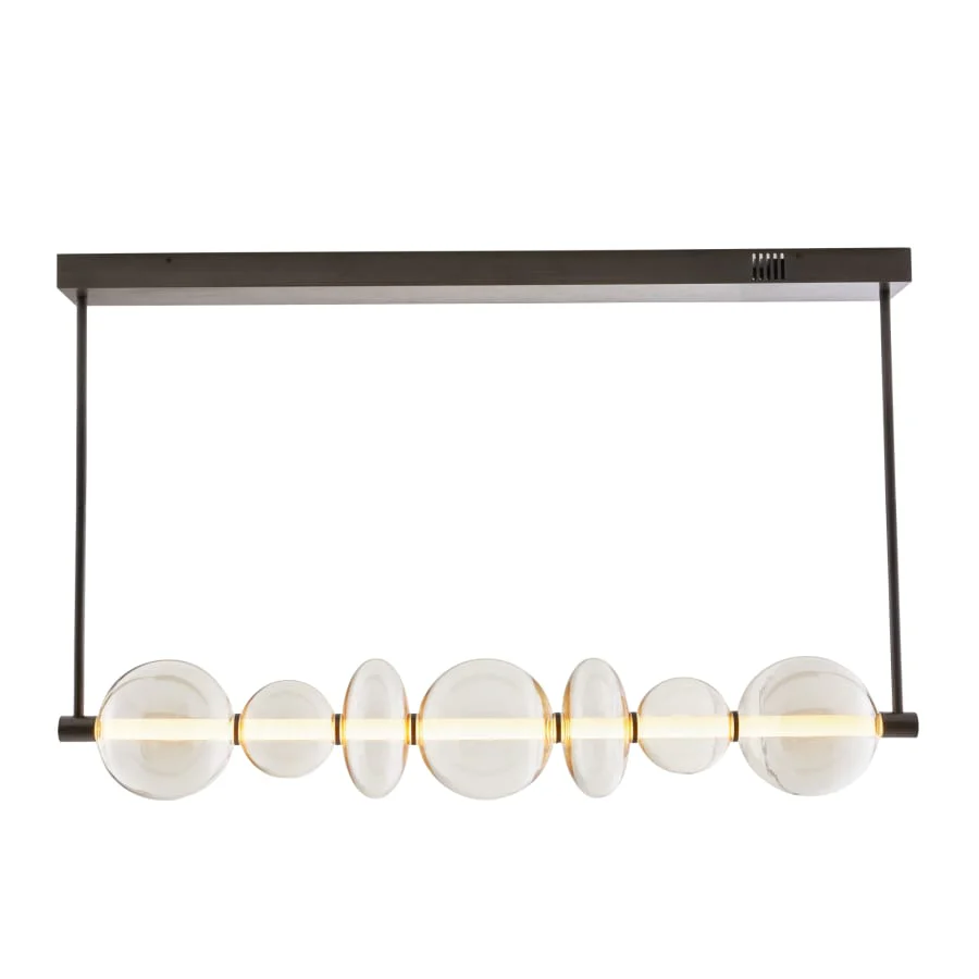 Arteriors Raphael 48" Wide LED Commercial Abstract Chandelier - Image 2
