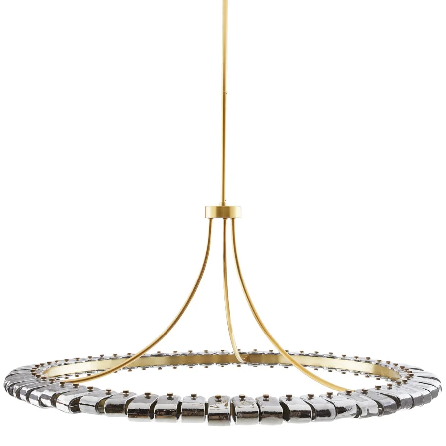 Arteriors Santorini 44" Wide LED Commercial Ring Chandelier - Image 1