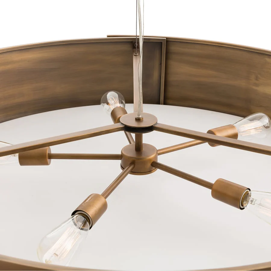 Arteriors Dante 42" Chandelier - Image 3