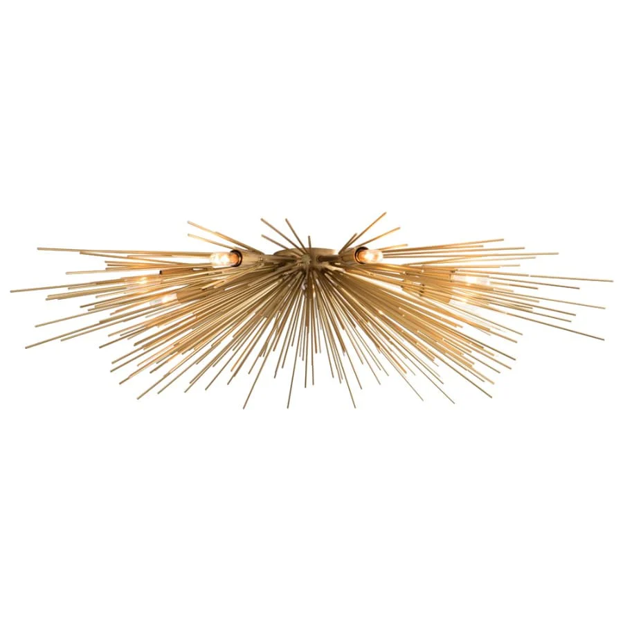 Arteriors Roxanne 35″ Wide 8 Light Flush Mount Ceiling Fixture
