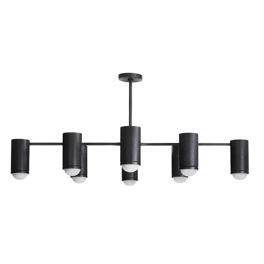 Arteriors Loryn Flush Mount 8 Light 46" Wide Semi-Flush Ceiling Fixture / Converts to Pendant - Image 3