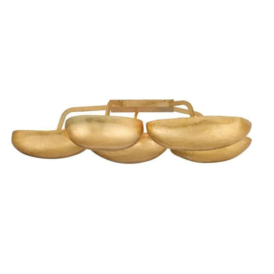 Arteriors Theo 13 Light 55″ Wide Flush Mount Ceiling Fixture