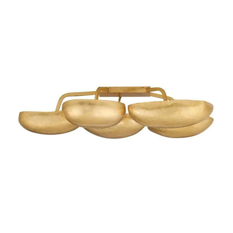 Arteriors Theo 13 Light 55" Wide Flush Mount Ceiling Fixture - Image 2