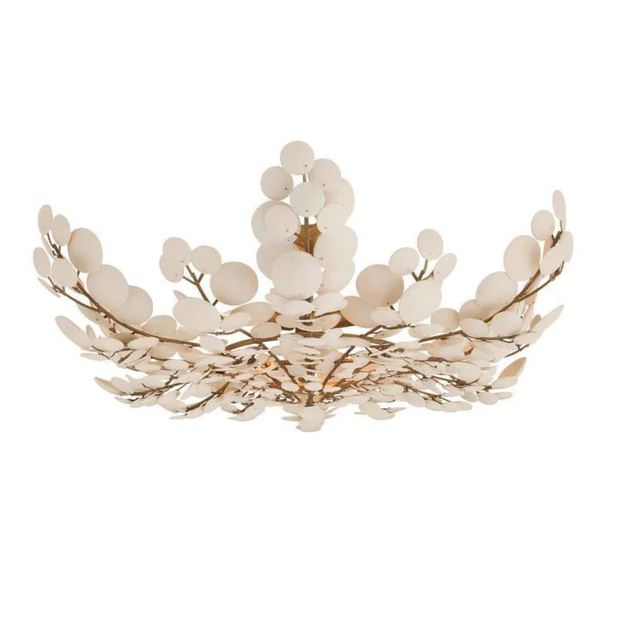 Arteriors Bilal 3 Light 38″ Wide Flush Mount Ceiling Fixture