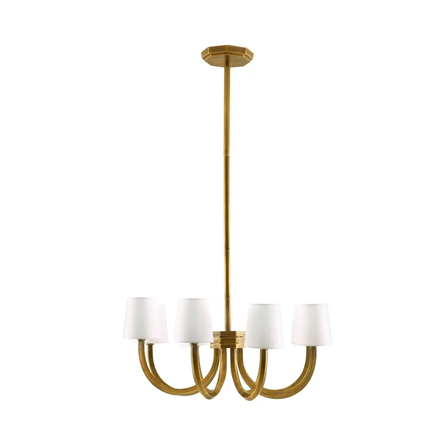 Arteriors Gaetano 8 Light 27" Wide Chandelier - Image 2