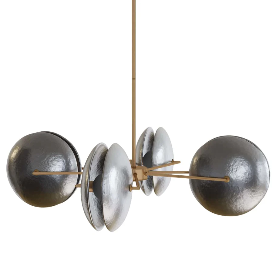 Arteriors 40" Wide LED Chandelier - Image 1