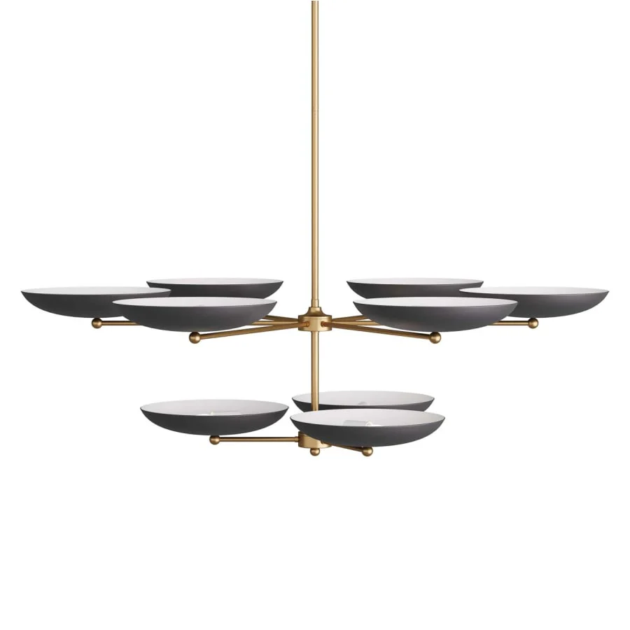 Arteriors Griffith 9 Light 52" Wide Chandelier - Image 1