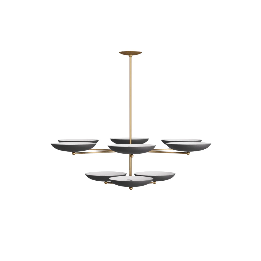 Arteriors Griffith 9 Light 52" Wide Chandelier - Image 2