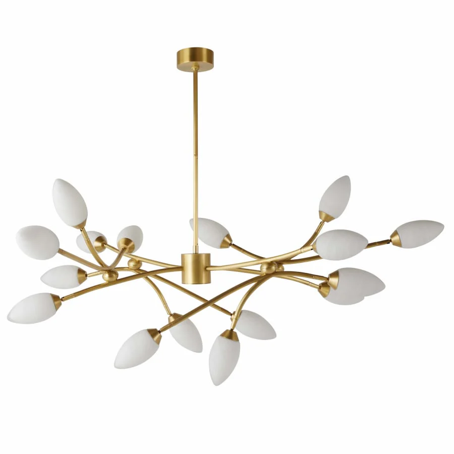 Arteriors Ember 16 Light 34″ Wide Candle Style Chandelier