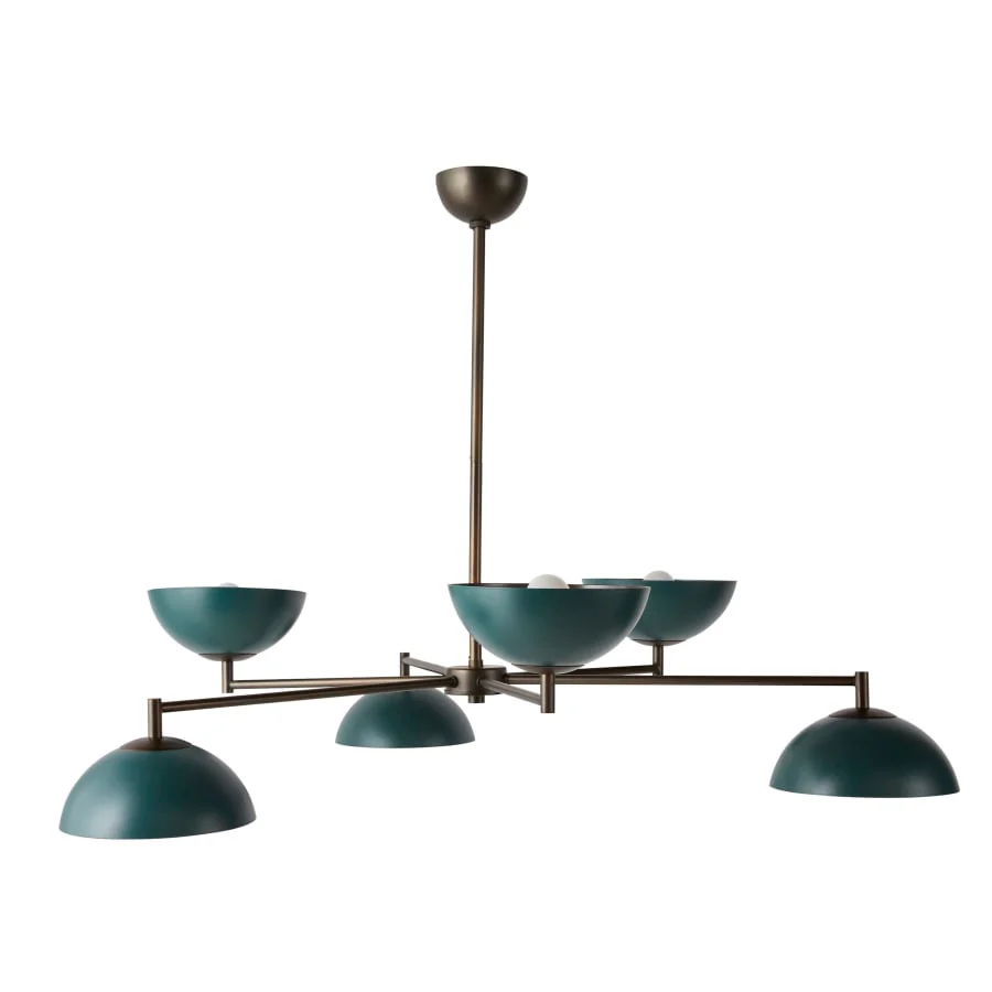 Arteriors Evansville 6 Light 42" Wide Chandelier - Image 1
