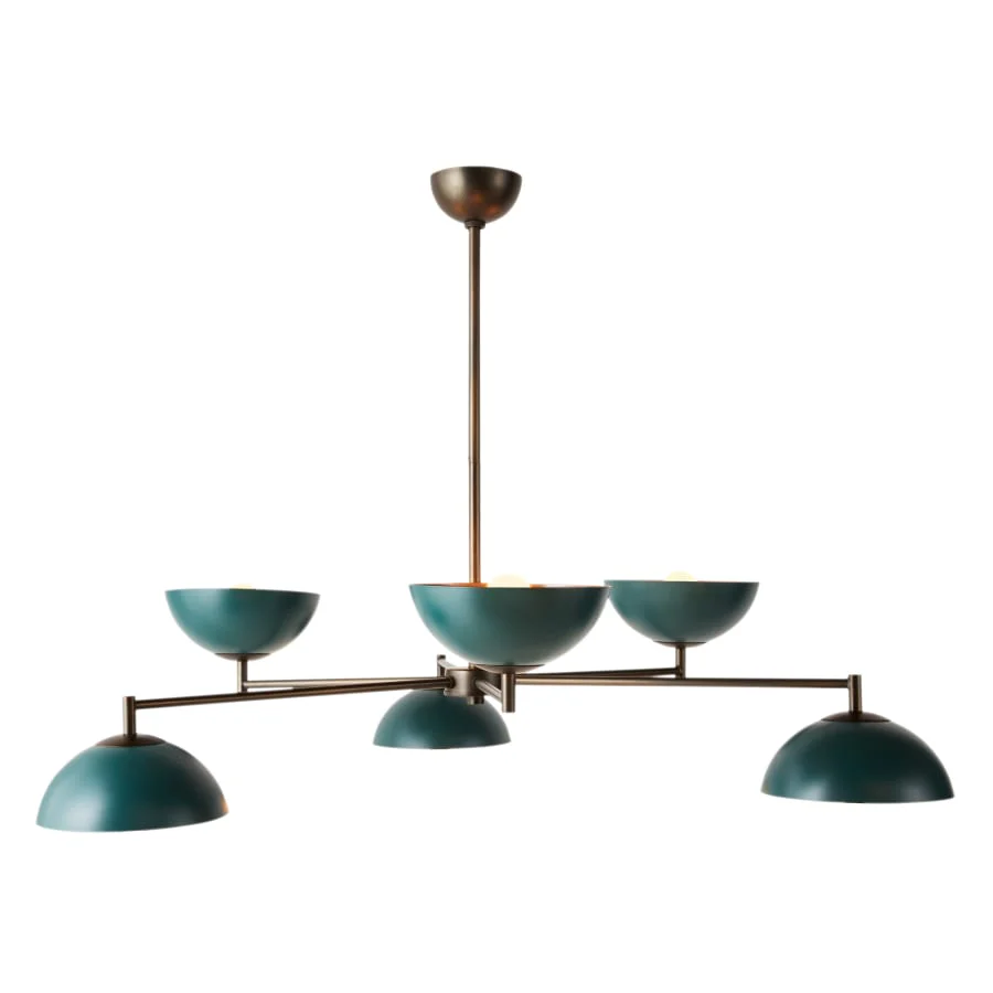 Arteriors Evansville 6 Light 42" Wide Chandelier - Image 2