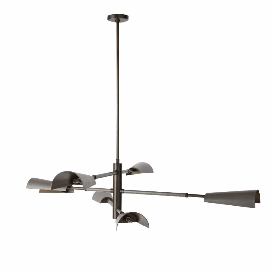 Arteriors Estevan 6 Light 53" Wide Chandelier - Image 3